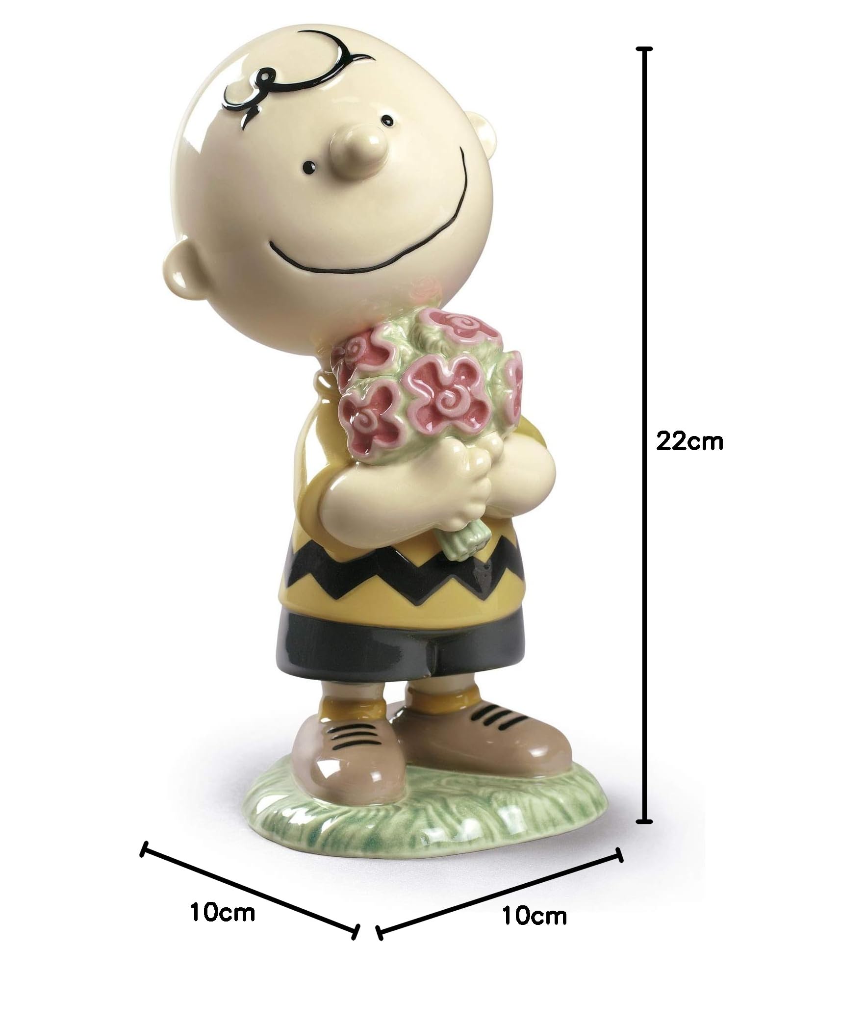 Amazon.co.jp: ナオ Nao リヤドロ 人形 チャーリー・ブラウン CHARLIE
